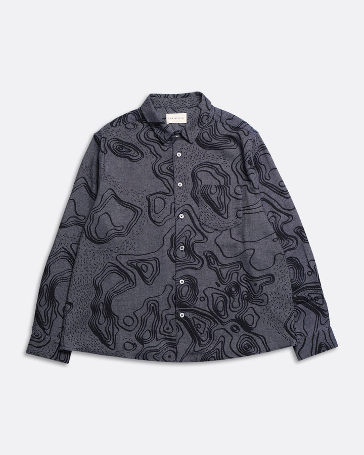 Day Shirt - Navy Iris