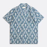 Selleck S/S Shirt - Ceatano Blue
