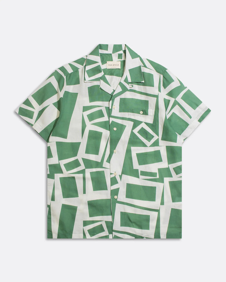 Selleck S/S Shirt - Tropical Green