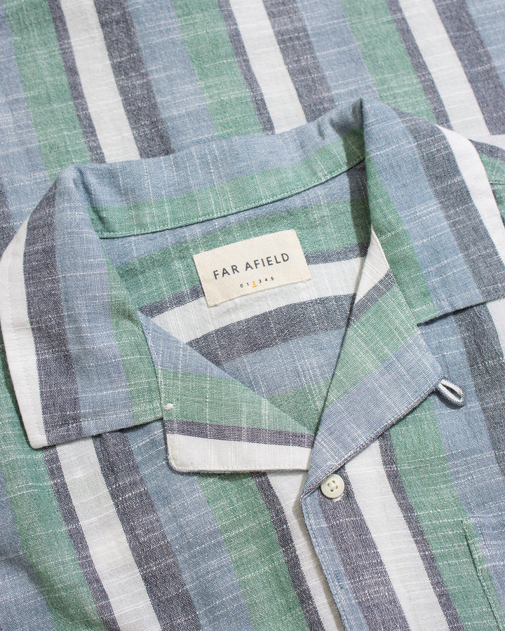 Selleck S/S Shirt - Blue / Green