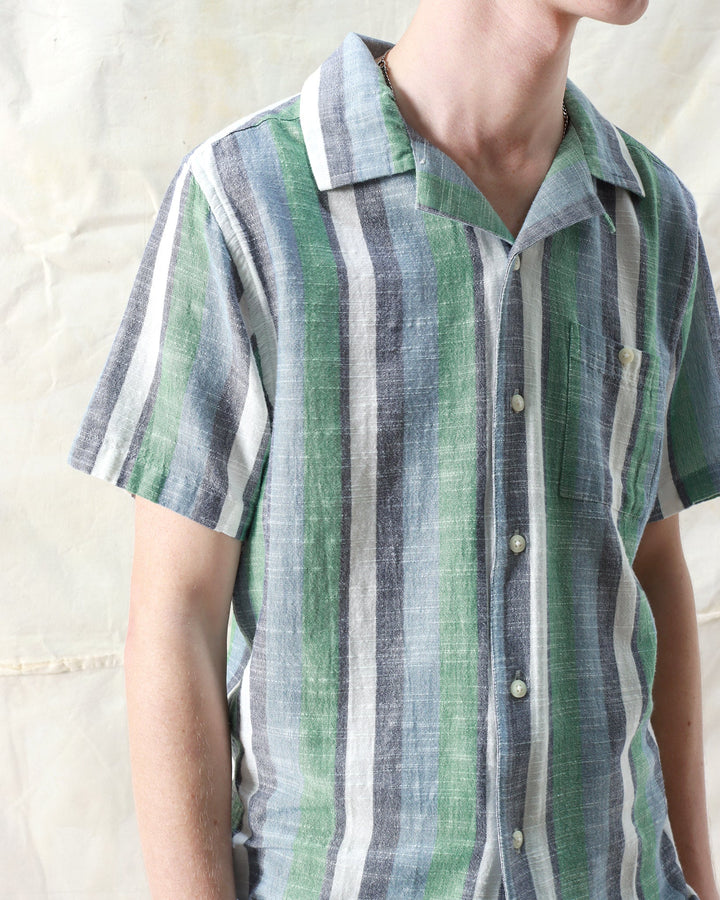 Selleck S/S Shirt - Blue / Green