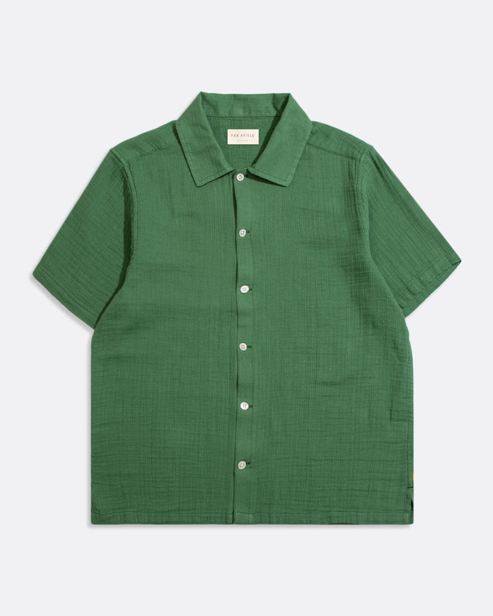 Busey S/S Shirt - Tropical Green