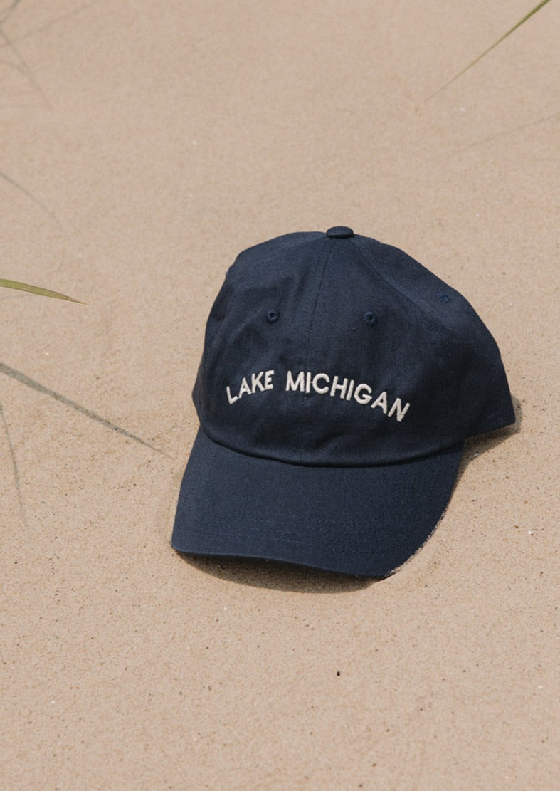 Embroidered Lake Michigan Dad Hat