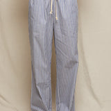 Andi Stripe Pants - Chambray / Putty