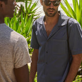 Air Cotton Camp Shirt - Lake