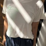 Airy Darling Tee - Vintage White