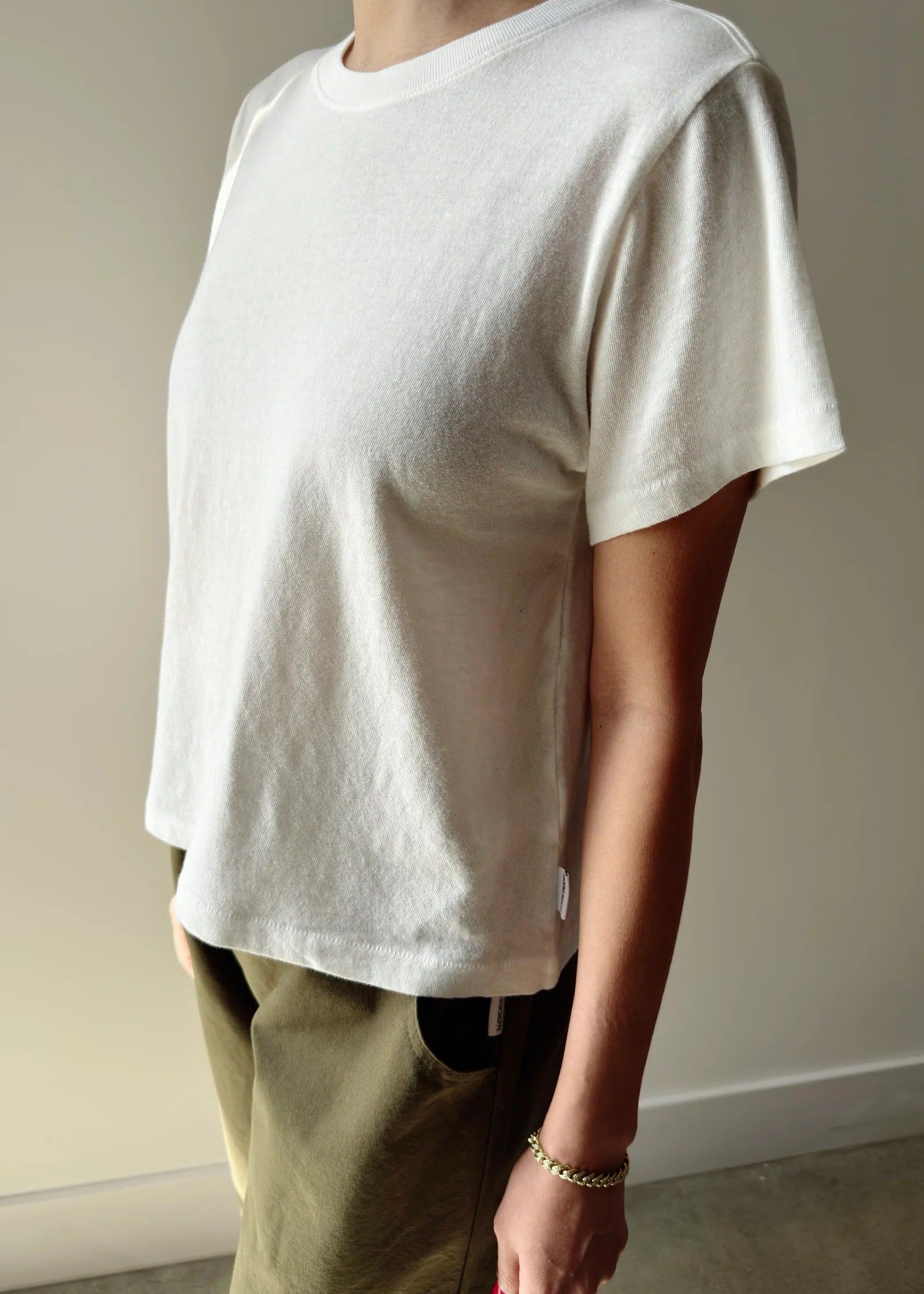 Airy Darling Tee - Vintage White