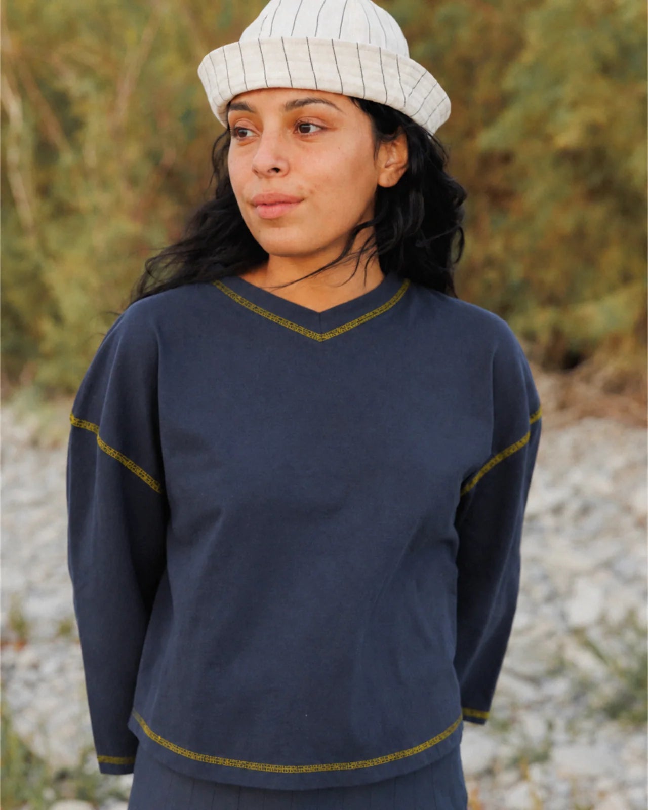 August Tee - Navy