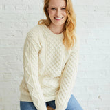 Éireann Unisex Sweater - Cream