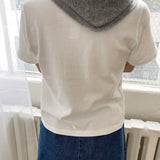 Cashmere Bandana - Heather Grey