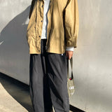 Blair Waxed Cotton Jacket - Khaki