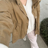 Blair Waxed Cotton Jacket - Khaki