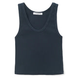 Blondie Tank - Navy