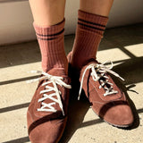 Boyfriend Socks - Clay