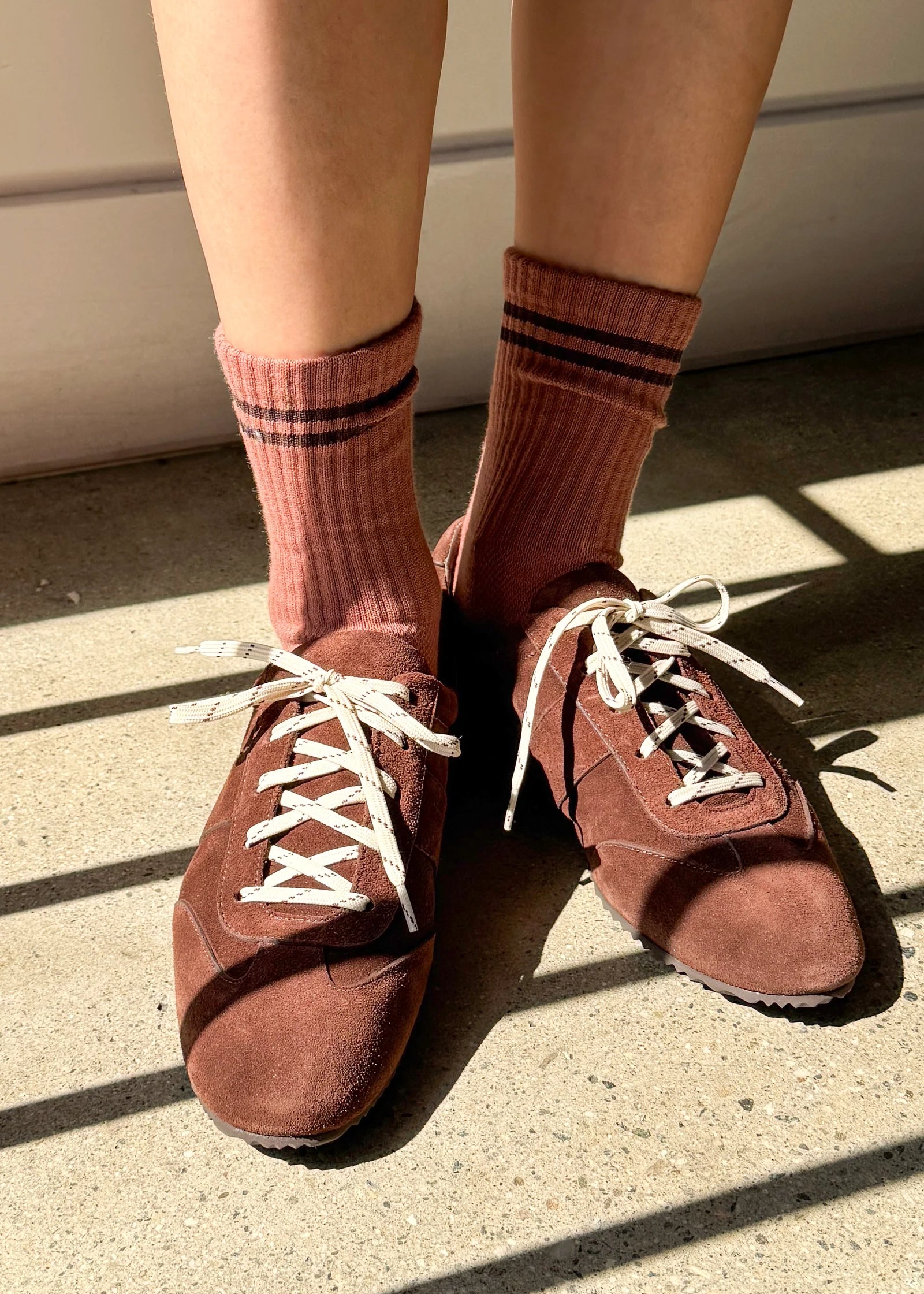 Boyfriend Socks - Clay