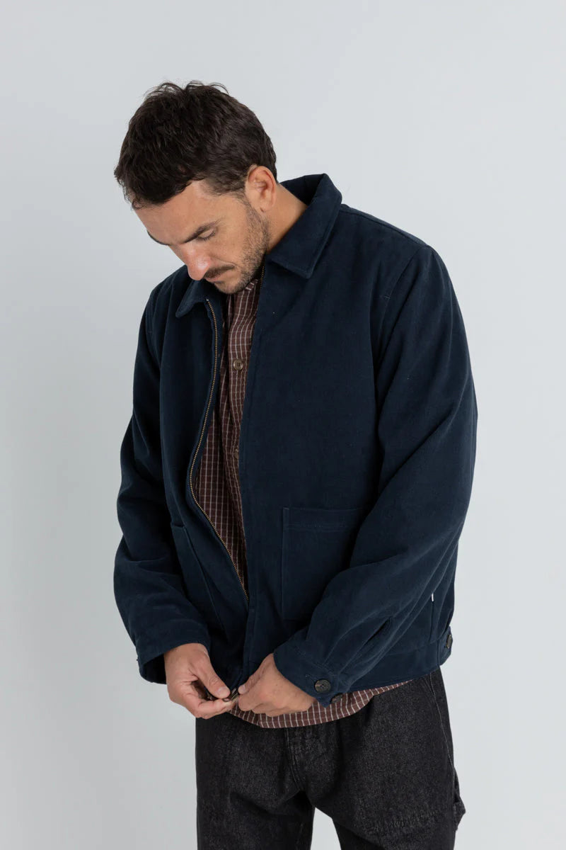 Twill Duty Jacket - Midnight Navy