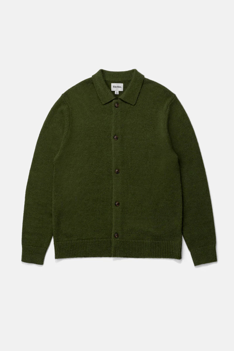 Jono Mohair Cardigan - Forest