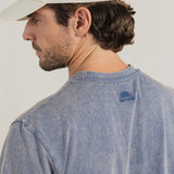 Awake Band Tshirt - Indigo