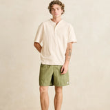 Vintage Jersey SS Henley - Natural