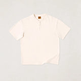 Vintage Jersey SS Henley - Natural