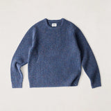 Scramble Knit Sweater - Navy