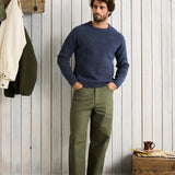 Scramble Knit Sweater - Navy