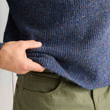 Scramble Knit Sweater - Navy