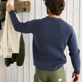 Scramble Knit Sweater - Navy