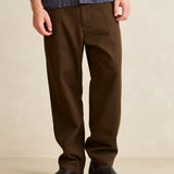 Straight Cut Slacks - Chocolate