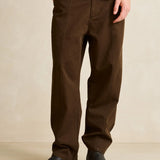 Straight Cut Slacks - Chocolate