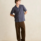 Straight Cut Slacks - Chocolate