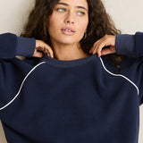 Pipe Polar Crewneck - Ocean