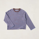 Porto Stripe Long Sleeve - Cafe