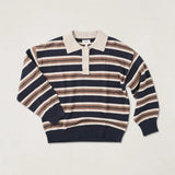Shoreline Rugby Sweater - Sand