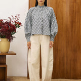Zinnia Shirt - Blue