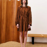 Oeillet Dress - Marron Glace