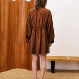 Oeillet Dress - Marron Glace