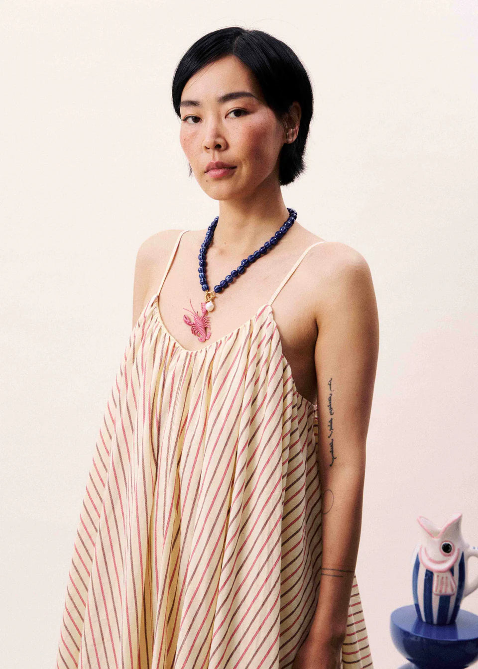 Poroa Dress - Beurre