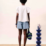 Khoi Shorts - Blue Clair