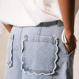 Gaspare Shorts - Blue Jean