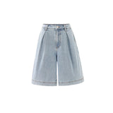 Gaspare Shorts - Blue Jean