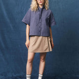 Naomi Shirt - Blue Marine