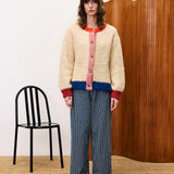 Cyclamen Cardigan - Creme