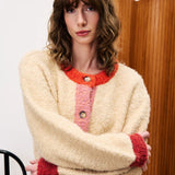 Cyclamen Cardigan - Creme