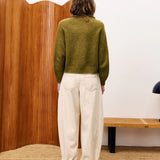 Bergamote Cardigan - Kaki