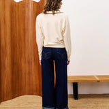 Triolet Sweater - Creme