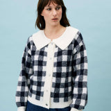 Bourgeon Cardigan - Blue Marine