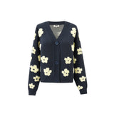 Bergenia Cardigan - Blue Marine