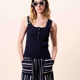 Dundee Top - Blue Marine