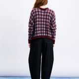 Aomori Cardigan - Bordeaux